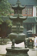 Bronze Incense Burner, Jade Buddha Temple, Shanghai